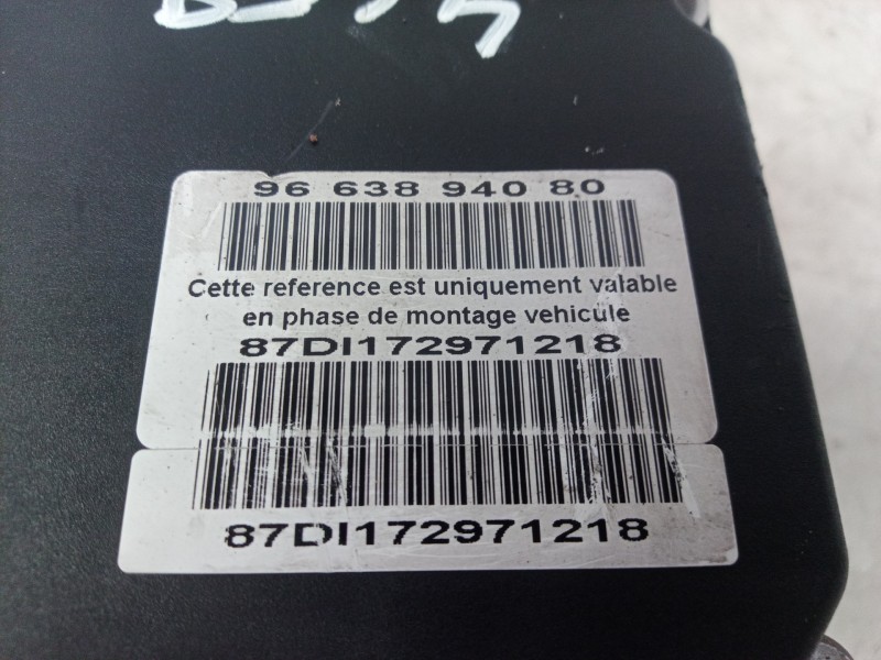 Recambio de abs para peugeot 407 sport referencia OEM IAM 96638940 96638940 0265235273