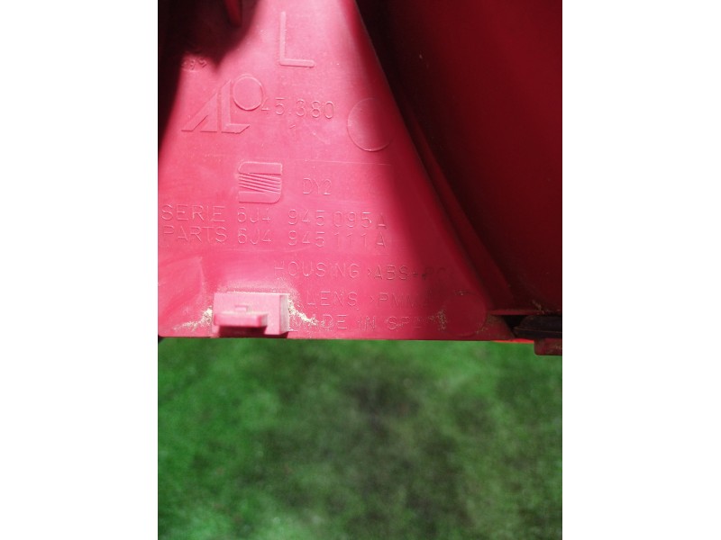 Recambio de piloto trasero izquierdo para seat ibiza (6j5) reference referencia OEM IAM 6J4945095A 6J4945095A 6J4945111A