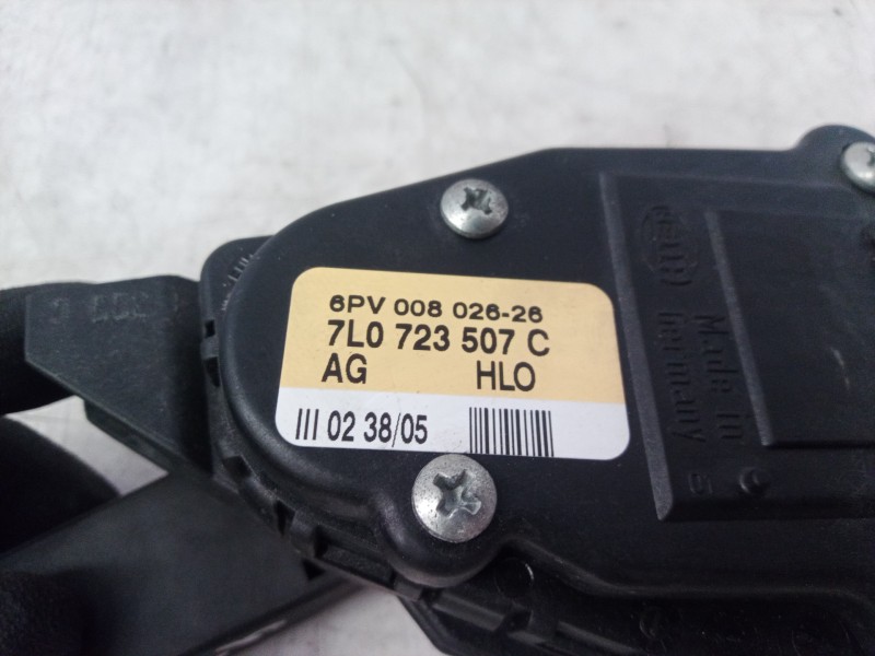 Recambio de potenciometro pedal para volkswagen touareg (7la) tdi v6 referencia OEM IAM 7L0723507 7L0723507 7L0723507