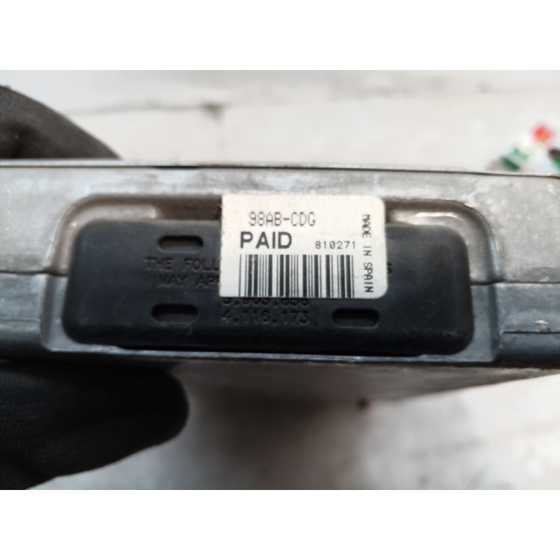 Recambio de centralita motor uce para ford focus berlina (cak) ambiente referencia OEM IAM 98AB12A532AE 810271 98ABCDG