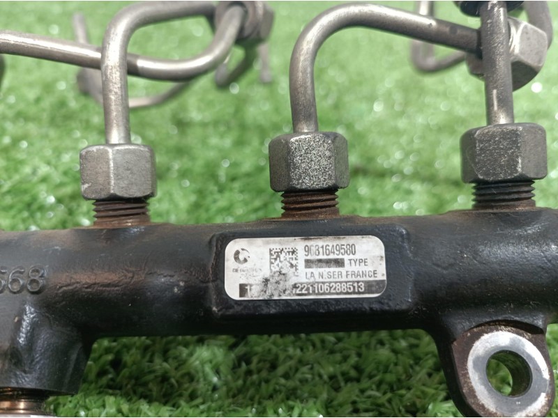 Recambio de rampa inyectora para citroën c4 grand picasso referencia OEM IAM 9681649580 9681649580 9681649580