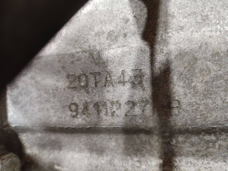 Recambio de caja cambios para peugeot 306 cabriolet (s2) 2.0 referencia OEM IAM 20TA43 20TA43 20TA43