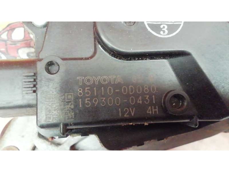 Recambio de motor limpia delantero para toyota yaris (ksp9/scp9/nlp9) básico referencia OEM IAM 851100D080 1593000431 
