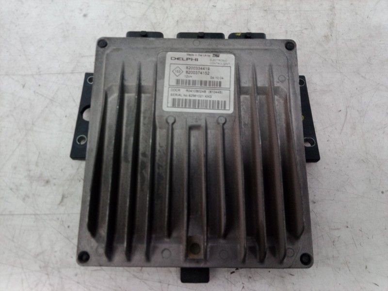 Recambio de centralita motor uce para renault megane ii classic berlina pack authentique referencia OEM IAM 8200334419 820033441