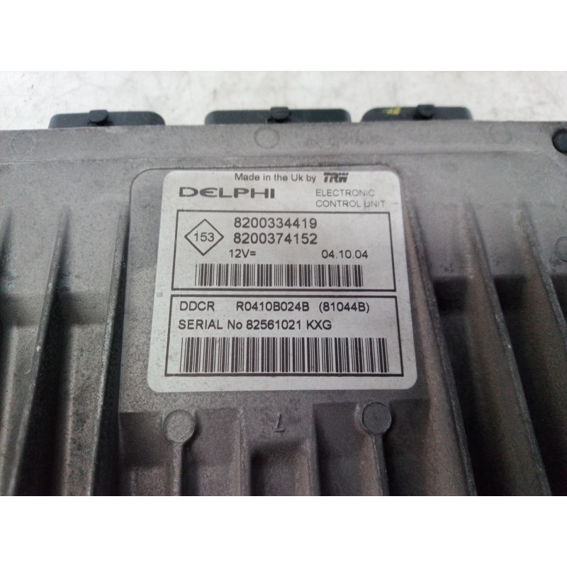 Recambio de centralita motor uce para renault megane ii classic berlina pack authentique referencia OEM IAM 8200334419 820033441