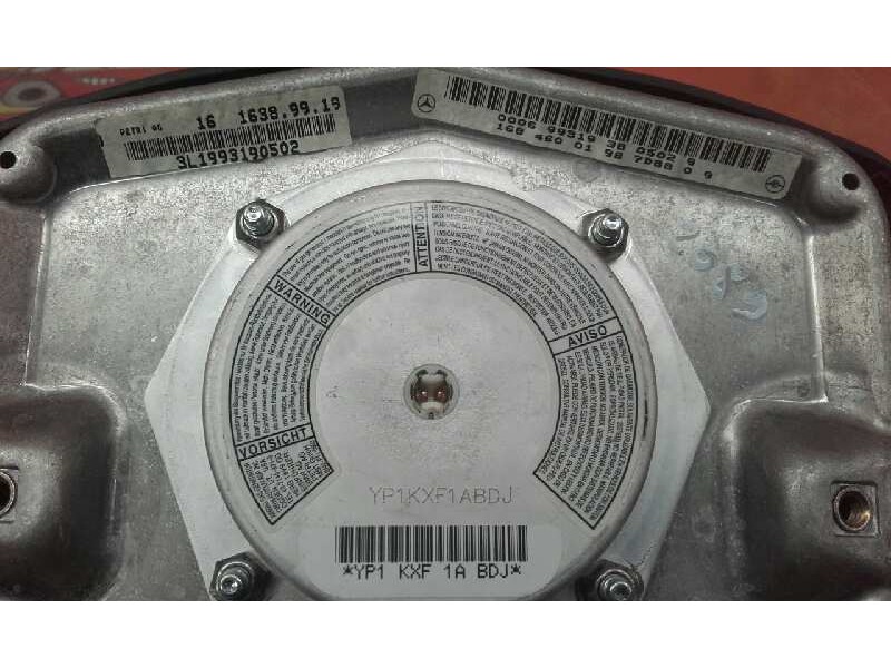Recambio de airbag volante para mercedes-benz clase a (w168) 160 (168.033) referencia OEM IAM 16846001987D8809 3L1993190502 1616