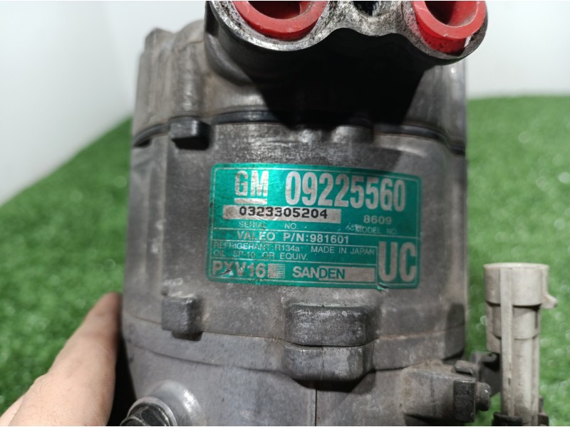 Recambio de compresor aire acondicionado para opel vectra c berlina referencia OEM IAM 09225560 09225560 09225560