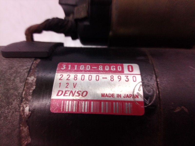Recambio de motor arranque para suzuki liana rh (er) 1.6 referencia OEM IAM 2280008930 2280008930 3110080G0