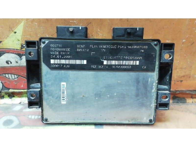 Recambio de centralita motor uce para peugeot 306 berlina 3/4/5 puertas (s2) xs referencia OEM IAM   
