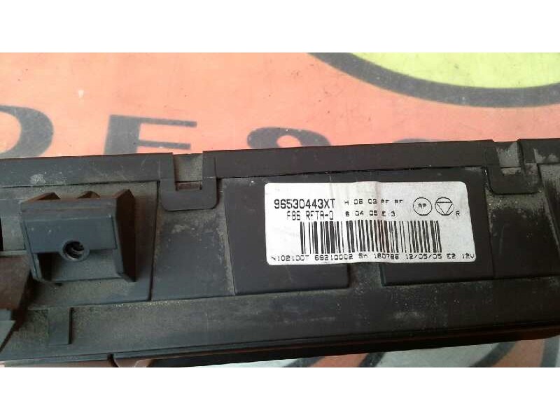 Recambio de mando climatizador para citroën c2 referencia OEM IAM 96530443XT  