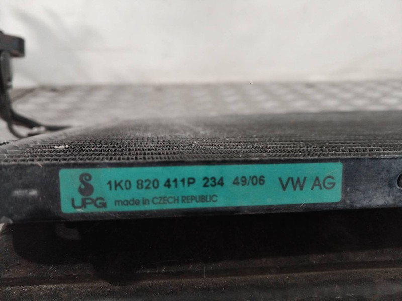 Recambio de radiador aire acondicionado para seat leon (1p1) reference referencia OEM IAM 1K0820411P 1K0820411 1K0820411