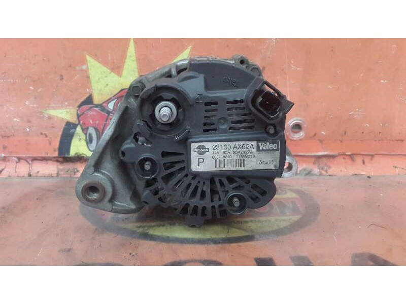 Recambio de alternador para nissan micra (k12e) sport referencia OEM IAM 23100AX62A 2542927A 605116820