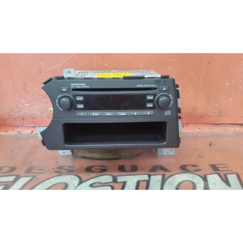 Recambio de sistema audio / radio cd para ssangyong kyron 200 xdi limited referencia OEM IAM   