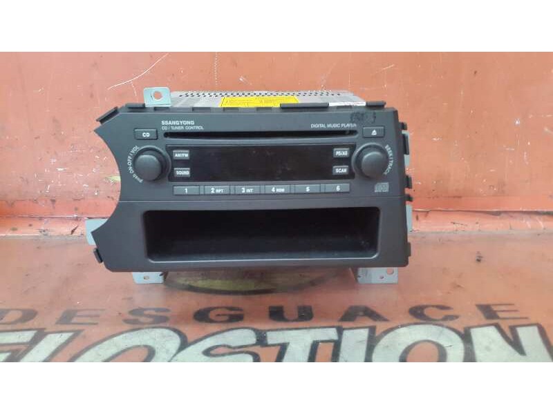 Recambio de sistema audio / radio cd para ssangyong kyron 200 xdi limited referencia OEM IAM   