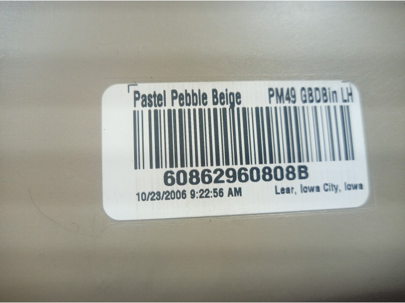 Recambio de guantera para dodge caliber s referencia OEM IAM PM49GBDB PM49GBDB PM49