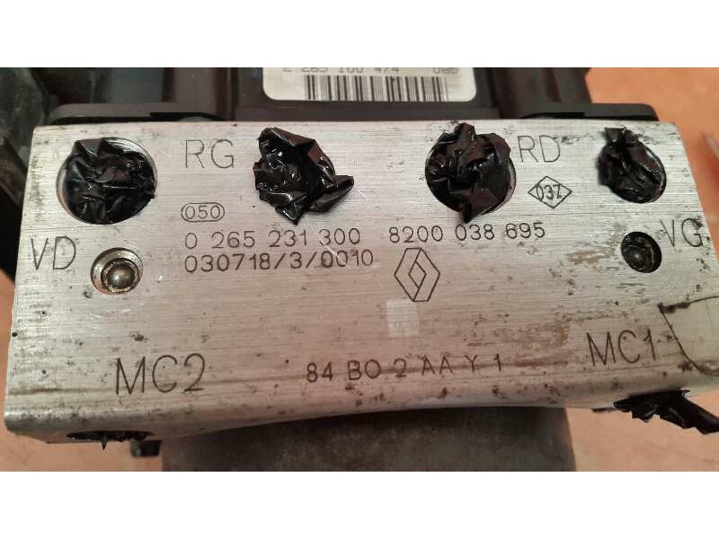 Recambio de abs para renault scenic ii confort authentique referencia OEM IAM 0265231300 8200038695 0265800300