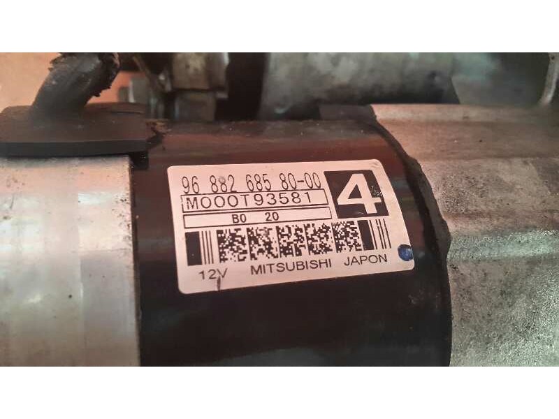 Recambio de motor arranque para peugeot 206 berlina referencia OEM IAM 968826858000 M000T93581 968826858000