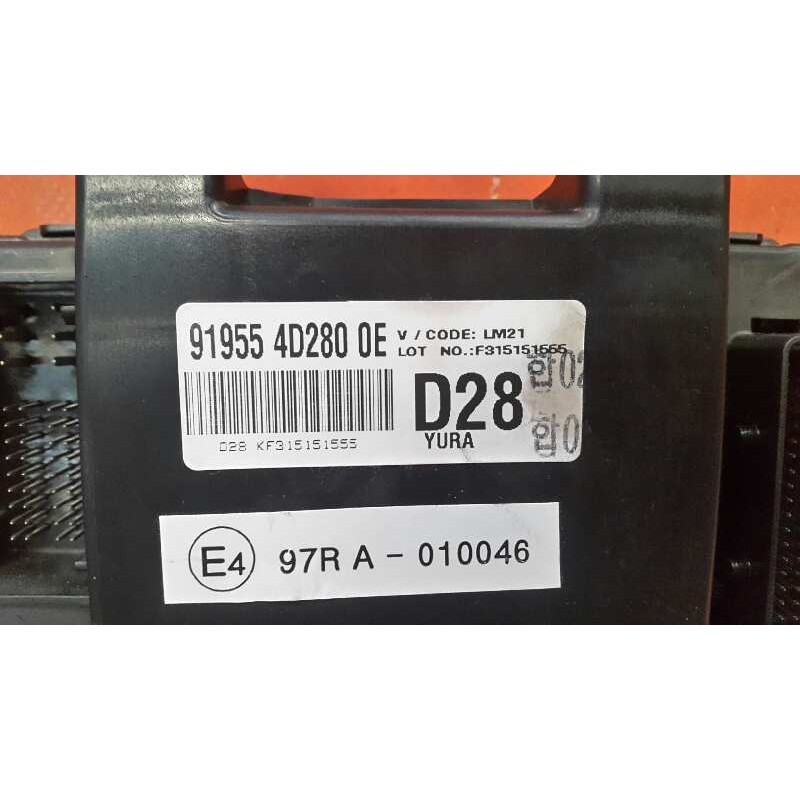 Recambio de caja reles / fusibles para kia carnival 2.9 crdi vgt ex referencia OEM IAM 919554D2800E 919554D2800E 919554D2800E