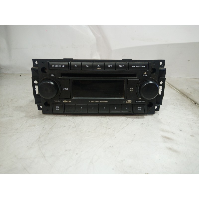 Recambio de sistema audio / radio cd para dodge caliber s referencia OEM IAM P05064362AA P05064362AA P05064362AA