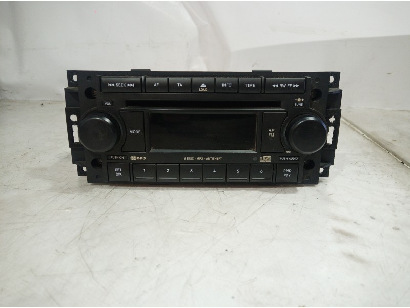 Recambio de sistema audio / radio cd para dodge caliber s referencia OEM IAM P05064362AA P05064362AA P05064362AA
