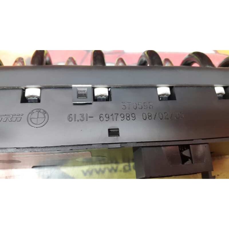 Recambio de botonera elevalunas central para bmw mini (r50,r53) 1.6 16v cat referencia OEM IAM 6917989 6917989 6917989