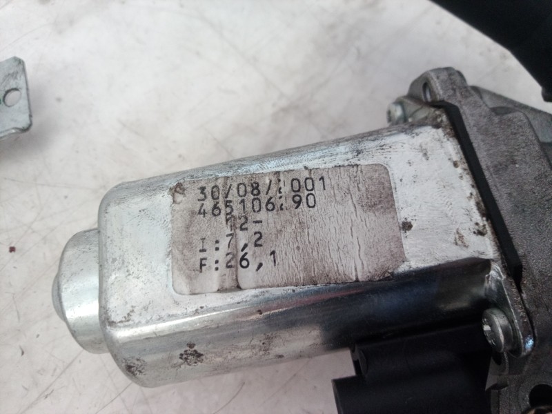 Recambio de elevalunas delantero derecho para fiat multipla (186) jtd 105 elx eleganza referencia OEM IAM 465106290 465106290 46