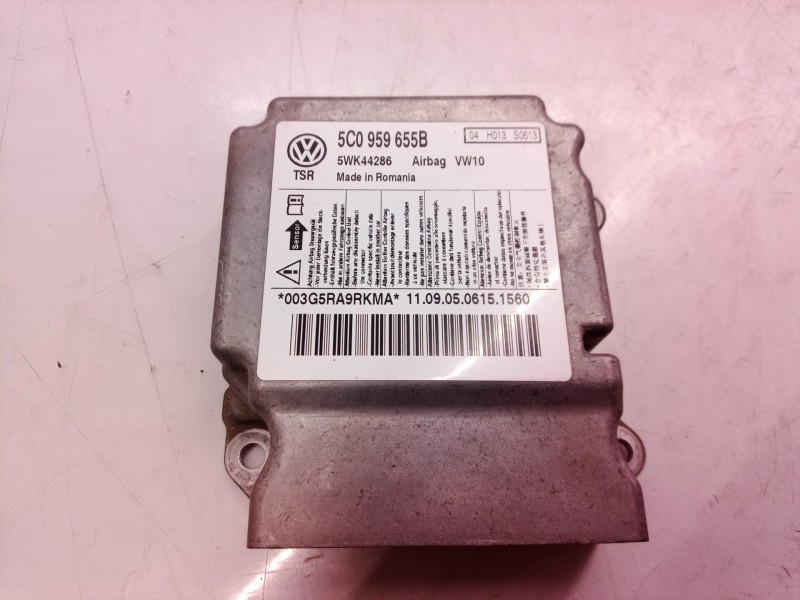 Recambio de centralita airbag para volkswagen golf vi (5k1) rabbit referencia OEM IAM 5C0959655B 5C0959655 5C0959655