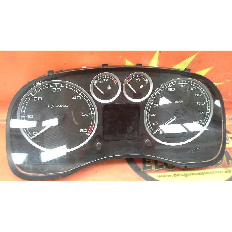 Recambio de cuadro instrumentos para peugeot 307 (s1) 1.6 16v hdi referencia OEM IAM P9647538480 P9647538480 P9647538480