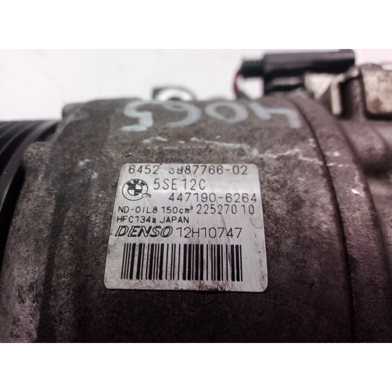 Recambio de compresor aire acondicionado para bmw serie 3 berlina (e46) 320d referencia OEM IAM 4471906264 4471906264 22527010