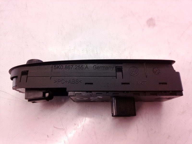 Recambio de mando elevalunas delantero izquierdo para volkswagen golf vi (5k1) rabbit referencia OEM IAM 5K0867255A 5K0867255 5K