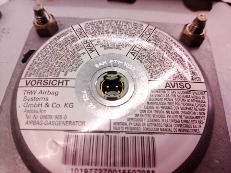 Recambio de airbag volante para volkswagen passat berlina (3b2) comfortline referencia OEM IAM 3B0880201AM 3B0880201 3B0880201