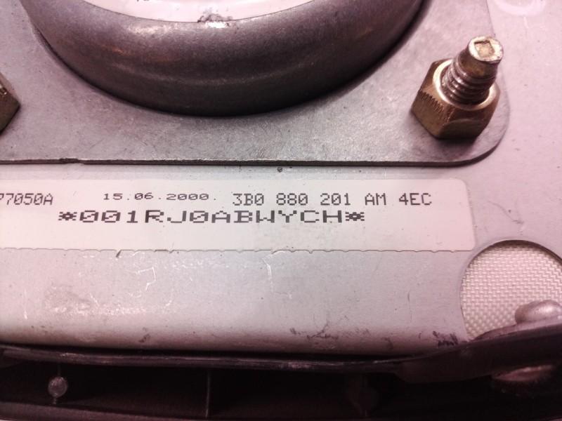 Recambio de airbag volante para volkswagen passat berlina (3b2) comfortline referencia OEM IAM 3B0880201AM 3B0880201 3B0880201