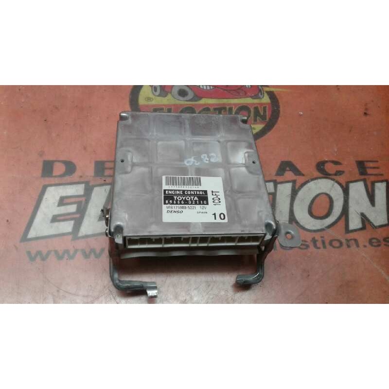 Recambio de centralita motor uce para toyota corolla (e12) 2.0 d-4d linea sol berlina referencia OEM IAM 8966602110 8966602110 8