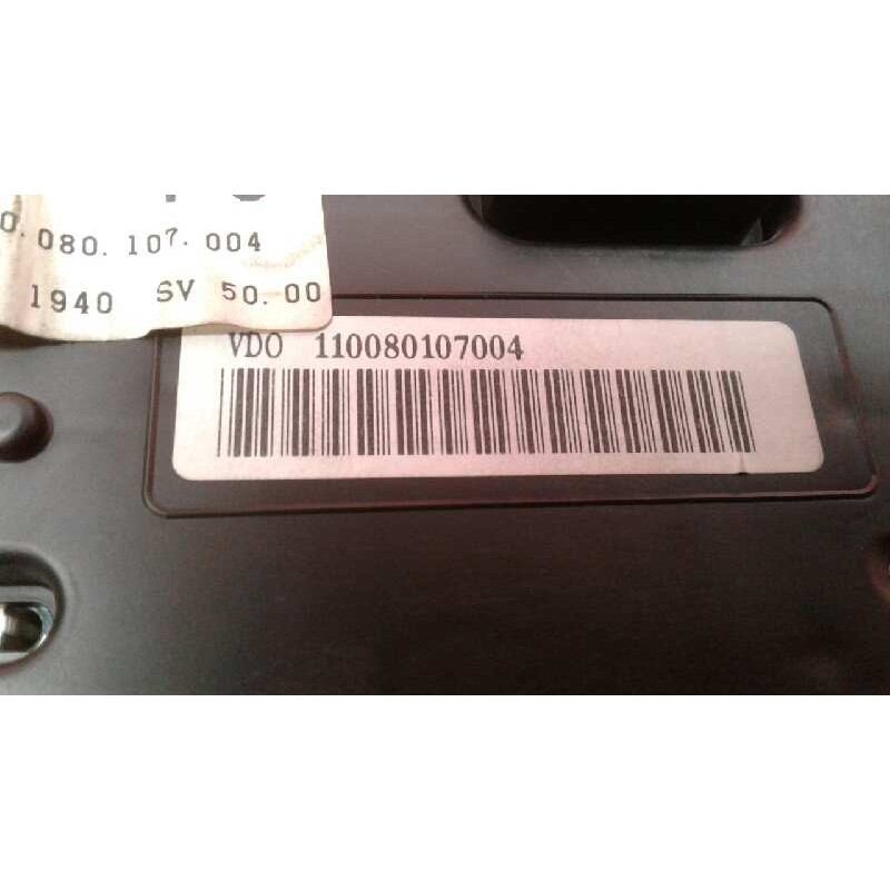Recambio de cuadro instrumentos para toyota corolla (e12) 2.0 d-4d linea sol berlina referencia OEM IAM 110080107004 8380002760 