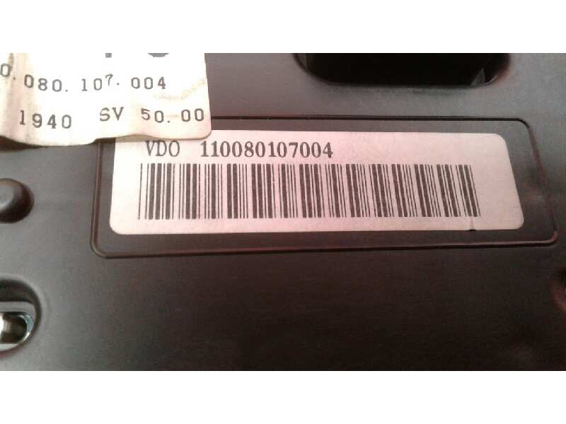 Recambio de cuadro instrumentos para toyota corolla (e12) 2.0 d-4d linea sol berlina referencia OEM IAM 110080107004 8380002760 