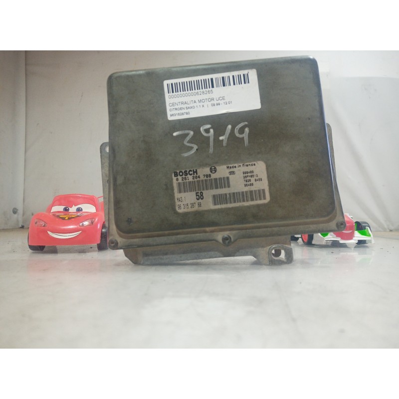 Recambio de centralita motor uce para citroën saxo 1.1 x referencia OEM IAM 9631528780 9631528780 9631528780