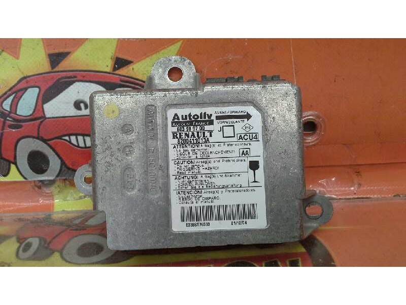 Recambio de centralita airbag para renault scenic ii 1.9 dci diesel referencia OEM IAM 603989700 8200411013A 
