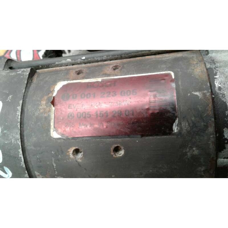 Recambio de motor arranque para mercedes-benz clase e (w211) berlina e 270 cdi (211.016) referencia OEM IAM 0051512901 000122300