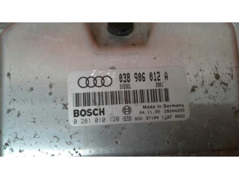 Recambio de centralita motor uce para audi a3 (8l) 1.9 tdi referencia OEM IAM 038906012  