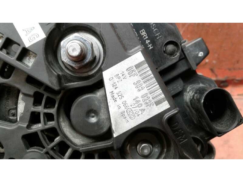 Recambio de alternador para volkswagen caddy ka/kb (2k) furgón economy referencia OEM IAM 06F903023F 0124525066 