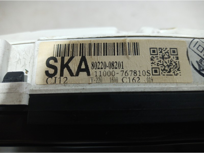 Recambio de cuadro instrumentos para ssangyong rexton referencia OEM IAM 8022008201 8022008201 8022008201