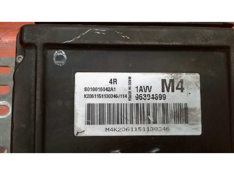 Recambio de centralita motor uce para chevrolet lacetti 1.6 cat referencia OEM IAM 96394699  