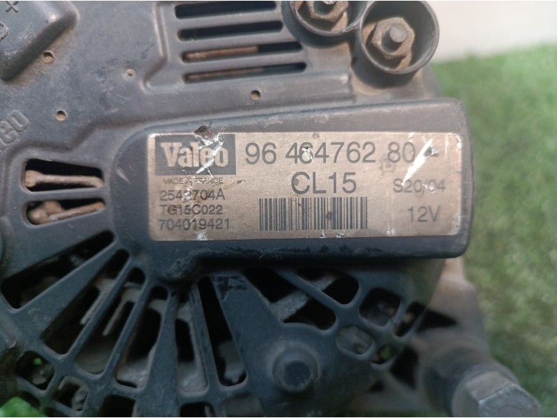 Recambio de alternador para citroën c2 referencia OEM IAM 9646476280 704019421 TG15C022
