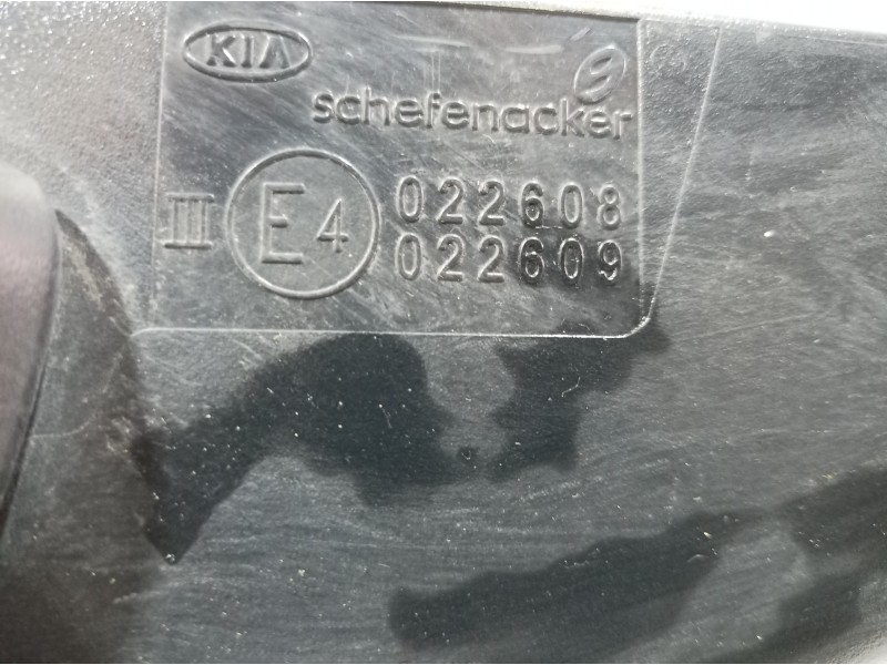 Recambio de retrovisor derecho para kia cee´d referencia OEM IAM 022608 022608 022608