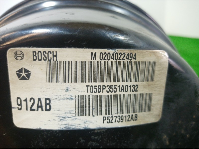 Recambio de servofreno para chrysler pt cruiser (pt) 2.2 crd catwalk classic referencia OEM IAM M0204022494 M0204022494 M0204022