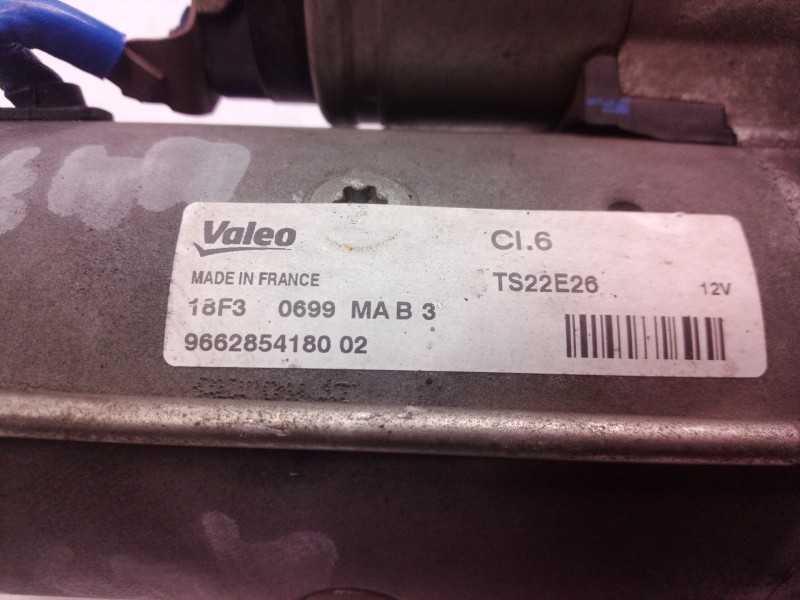 Recambio de motor arranque para peugeot 5008 active referencia OEM IAM 9662854180 9662854180 9662854180