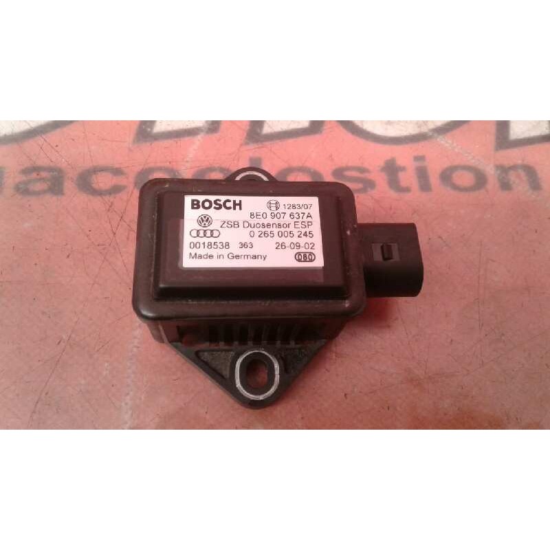 Recambio de centralita esp+abs para audi a4 avant (8e) 1.9 tdi referencia OEM IAM 8E0907637A 0265005245 