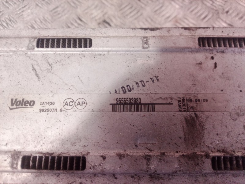 Recambio de intercooler para citroën c4 picasso exclusive referencia OEM IAM 9656503980 9656503980 9656503980