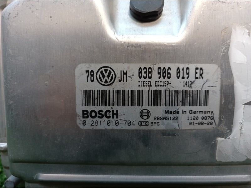 Recambio de centralita motor uce para volkswagen passat berlina (3b3) advance referencia OEM IAM 038906019ER 038906019ER 28SA512