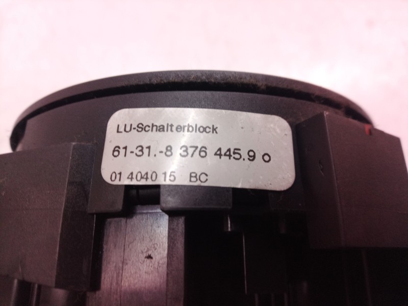 Recambio de mando multifuncion para bmw serie 3 berlina (e46) 320d edition advance referencia OEM IAM 8376445 8376445 8376445